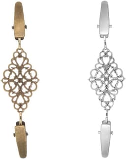 2 stuks cardigan clip pullover clips vintage cinch clip sjaal clips hemd broches voor truien jurken overhemden, Metaal — thumbnail 5