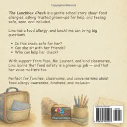 Lunchbox Check-A Food Allergy School Story About Asking Grown-Ups and Feeling Included: Food Allergy Awareness Book, Empathy & Friendship | Asking Adults for Help, Friendship, Kindness, and Inclusion — thumbnail 2