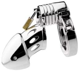 Lustytoys - Verstelbare Peniskooi - Kuisheidskooi voor Mannen - Chastity Cage for Men - Metalen kuisheidskooi - Penis Kooi voor Mannen - Extreme pikkooi — thumbnail 1