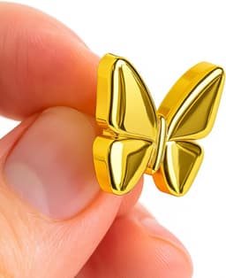 Broches en dennen voor dames | vlindersieraden voor dames | insecten bij bloem dieren | elegante natuuraccessoires | gouden dennen rugzak chic cadeau — thumbnail 2