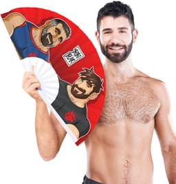M PROUD TONY & ROBERTO Pride Fan — thumbnail 2