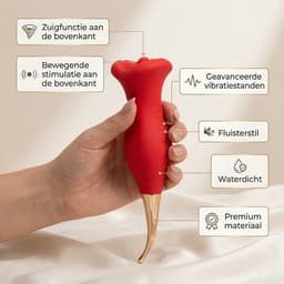 Lavesse Seren - Vibrators voor Vrouwen - 3-in-1 Tongvibrator met Luchtdruk & Likfunctie - Clitoris Stimulator - Waterdicht — thumbnail 2