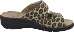 2808, comfortabele damessandalen van leer, praktische werkschoenen met uitneembaar voetbed, comfortabele pantoffels — thumbnail 4