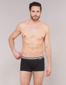 Heren slip katoen stretch groot formaat x6, zwart, M — thumbnail 4