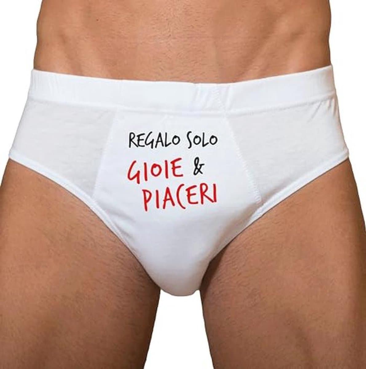 Grappige slip voor mannen – Perfect cadeau-idee voor verjaardagen, Kerstmis en vrijgezellenfeesten — afbeelding 1