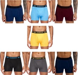 Bamboe Boxers Heren 7-Pack - Comfortabele Stretch Boxershorts van Bamboe & Katoen - Ademend & Lichtgewicht Ondergoed — thumbnail 3