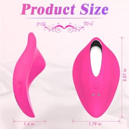 Panty Vibrator voor Vrouwen – Draagbare Clitorisstimulator met Afstandsbediening & APP – 12 Vibratiestanden – Stil & Discreet – Seksspeeltje voor Koppels — thumbnail 4