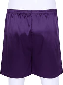 Heren Boxershorts Satijn Glans Losse Onderbroek Zijden Look Pyjamabroek — thumbnail 5