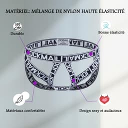Super Stretch Atletische Jockstrap voor Heren - Comfort en Ondersteuning — thumbnail 5