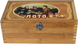 Russisch Loto Spel in Houten Kist — thumbnail 4