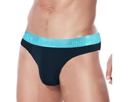 Sexy Tanga Herenslips met Grote Zak - Comfortabele Stretch Hipster String voor Mannen