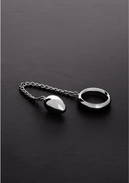 Donut C-Ring Anal Egg (40/40mm) with chain — thumbnail 2