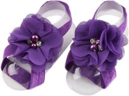 Barefoot Sandals voor Baby Meisjes met Bloemen — thumbnail 7