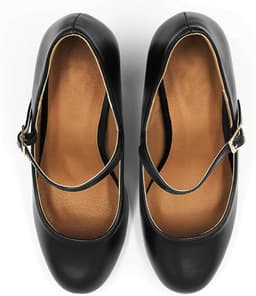 Dames Mary Jane Pumps Plat - Elegante Ronde Neus Comfortabele Sluiting — thumbnail 4