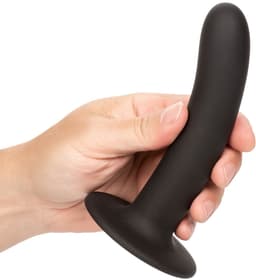 Calexotics - Boundless Smooth - Gladde Strap-on Anaal Plug met Zuignap - Siliconen - Drie Maten - Zwart M — thumbnail 2