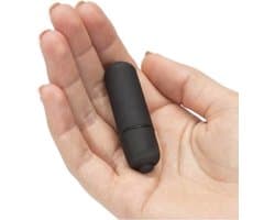 Okado Mini Bullet Vibrator Zwart – Pocketformaat Mini Vibrator – Waterdicht – Stil – 1 Stand – Inclusief Batterijen – Handzaam voor Onderweg