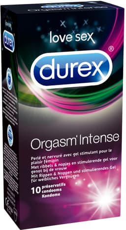 Durex - Orgasm Intense Condooms - 10 stuks — thumbnail 11