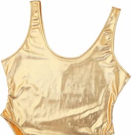 Sexy Holografische Body voor Dames - Mouwloos Wetlook Badpak / Festival Outfit — thumbnail 3