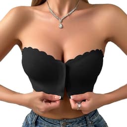 Verborgen Push-up Beha zonder Bandjes voor Dames - Naadloos en Sexy — thumbnail 1
