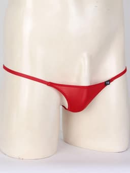 Herenslip Micro Slip G-String Rio Tanga Lage Taille Transparant Ondergoed Suède — thumbnail 3