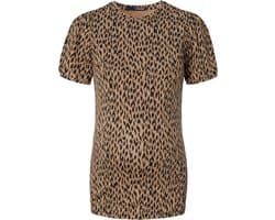 Dames T-Shirt met Korte Mouwen en Etnische Print