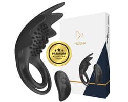 Cockring Vibrerend - Nappex™ Manu Vibrerende Penisring met Afstandsbediening [Discreet Verzonden] - Siliconen Cockringen - Sex Toys voor Koppels - Vibrators voor Mannen en Vrouwen - Zelf Aftrekken - Kamasutra - Erotiek