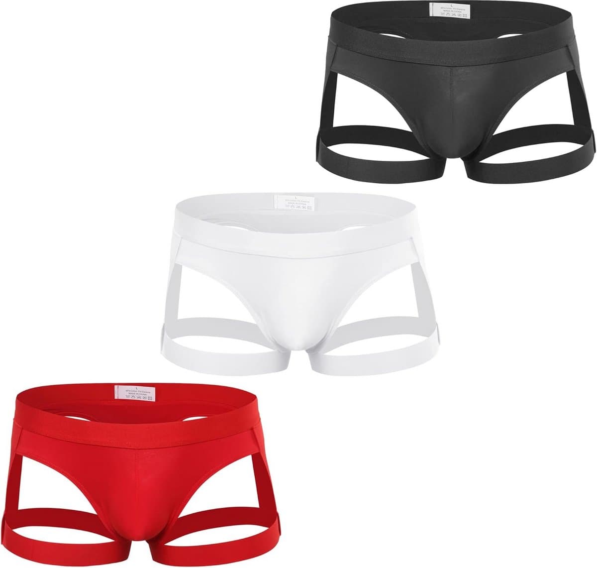 Ademende Heren String Ondergoed - Tanga G-String Slips voor Atletische Support en Workout — afbeelding 1
