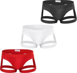 Ademende Heren String Ondergoed - Tanga G-String Slips voor Atletische Support en Workout — thumbnail 1