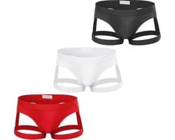 Ademende Heren String Ondergoed - Tanga G-String Slips voor Atletische Support en Workout