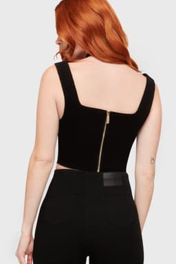 Killstar Withered Garden - Snakeheart Corset Dames Korset - zwart/paars - XXL — thumbnail 5