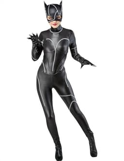 Deluxe Catwoman Kostuum voor Volwassenen met Handschoenen en Masker — thumbnail 1
