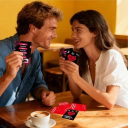 Koppelspel - Romantisch Spel - Date Night - 50 Intieme Kaarten - 9.3 x 6.8 x 2 cm — thumbnail 2