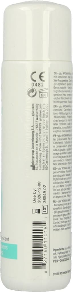 Pjur Woman Nude - Waterbasis Glijmiddel - 100 ml — thumbnail 6