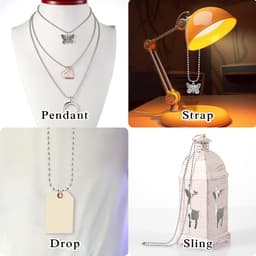 Stainless Steel Ball Chain - Silver Ball Chain met Matching Connectors - Chains voor Sieraden Maken - DIY voor Dog Tags, Halskettingen, Oorbellen — thumbnail 5