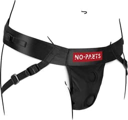 No-Parts - Taylor Adjustable Strap On Harnas Met Dubbele O-Ring — thumbnail 5