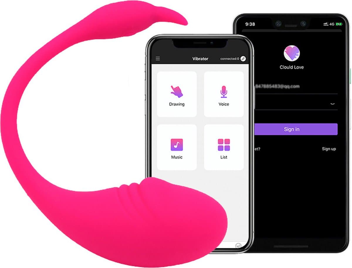Vibrating egg - App Control Bluetooth Vibrator - Vibrerend Ei met App Afstandsbediening — afbeelding 1