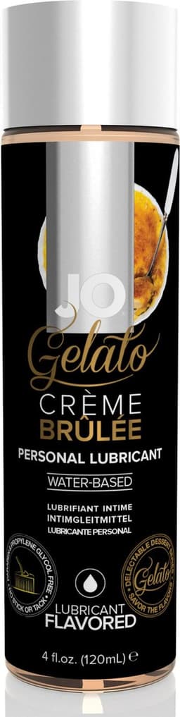 System JO - Gelato Glijmiddel Waterbasis Crème Brulee - 120 ml — thumbnail 1