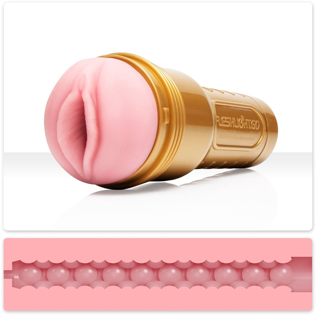 Fleshlight GO - Pink Lady Stamina Training Unit - Vagina — afbeelding 1