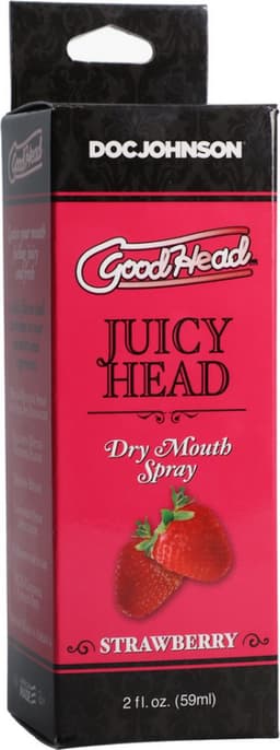 Doc Johnson - Juicy Head - Dry Mouth Spray - Strawberry - 2 fl oz / 60 ml — thumbnail 3
