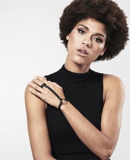 Bijoux Indiscrets Maze Simple Hand Sieraad - Zwart — thumbnail 5