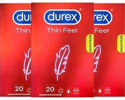 Durex Condooms Thin Feel 20st x3