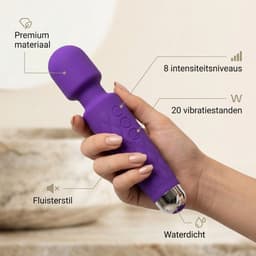 Lavesse Iris - Vibrators voor Vrouwen - Wand Vibrator & Clitoris Stimulator - 20 Ritmes & 8 Intensiteiten - Waterdicht — thumbnail 3