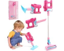 Vacuum Cleaner Toy Set, Children's Vacuum Cleaner with Real Suction Function, Children's Vacuum Cleaner from 3, 4, 5 - ShopVlot