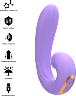 INTENSE Meryl - Vibrator - Dubbele Vibratie Clitoris & G-Spot Stimulator - 10 Vibratiestanden - Waterproof — thumbnail 2