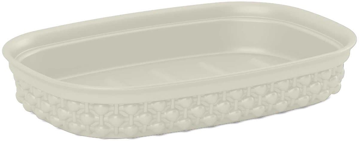 Kis Filo Zeepbakje Ivory 15x10xh3cm Rechtho — afbeelding 1