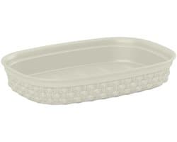 Kis Filo Zeepbakje Ivory 15x10xh3cm Rechtho