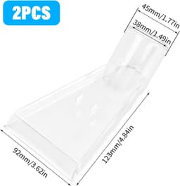 2 Pcs Furniture Nozzles, Wet Vacuum Cleaner Attachment, Extraction Nozzle, Carpet Cleaning Sprayers, Spray Extraction - ShopVlot — thumbnail 2