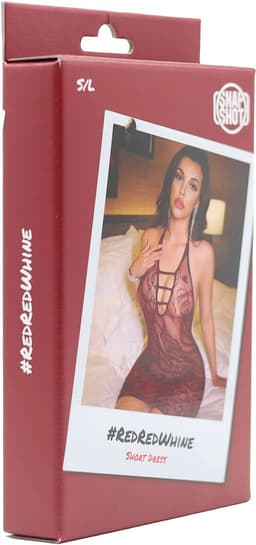 Snapshot - #redredwine - Sexy Jurkje - One Size - Wijnrood — thumbnail 5