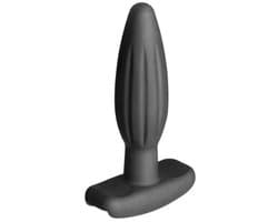 ElectraStim - Silicone Noir Rocker Butt Plug Medium