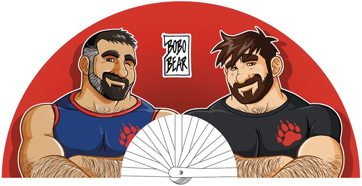M PROUD TONY & ROBERTO Pride Fan — afbeelding 1